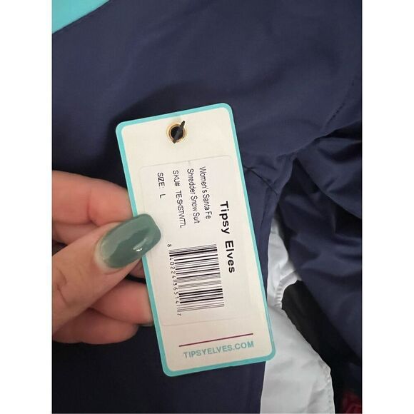 TIPSY ELVES NWT Women’s SANTA FE SHREDDER SNOWSUIT Waterproof Athletic Large - Picture 9 of 9